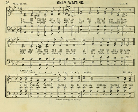 Songs of Gratitude: a cluster of new melodies for Sunday schools and worshiping assemblies page 96