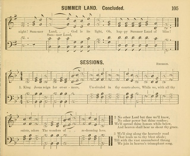 Songs of Glory No. 2: a collection of beautiful songs for Sunday Schools and the Family Circle page 107