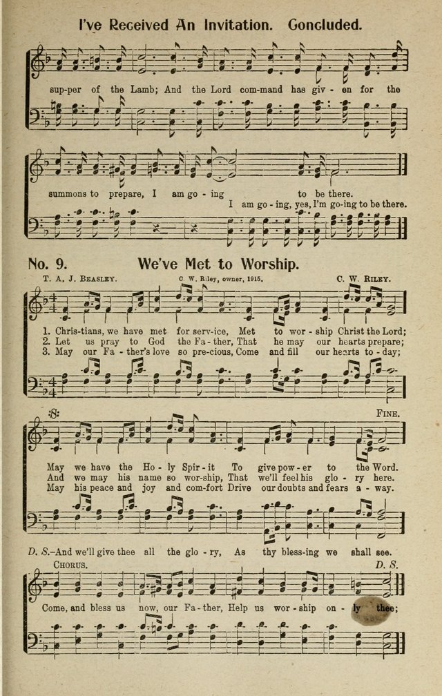 Songs of Grace and Glory: A New and Inspiring Selection of Sacred Songs for Evangelical Use and General Worship page 14