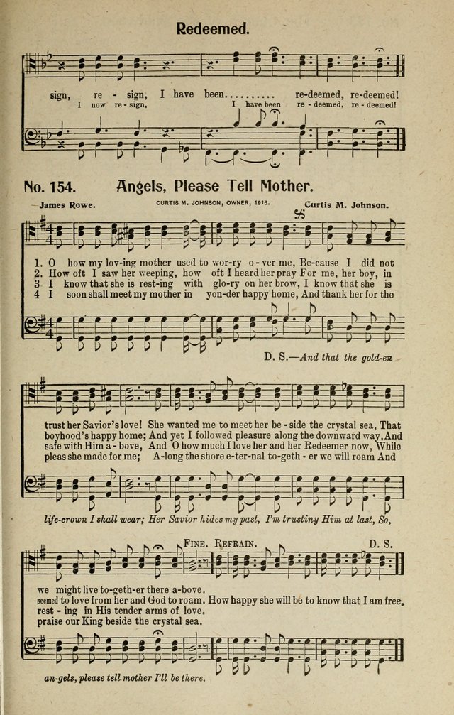 Songs of Grace and Glory: A New and Inspiring Selection of Sacred Songs for Evangelical Use and General Worship page 158