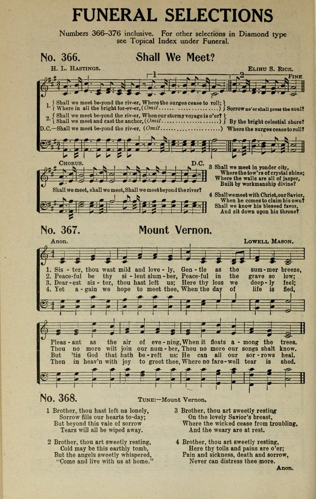 Songs of Grace and Glory: A New and Inspiring Selection of Sacred Songs for Evangelical Use and General Worship page 275
