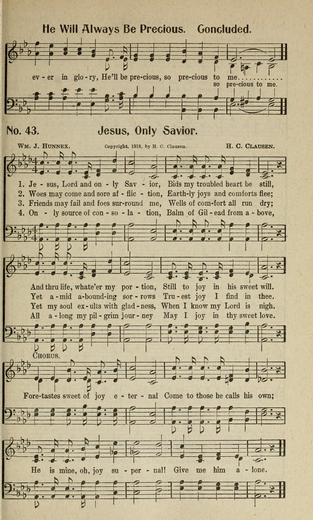 Songs of Grace and Glory: A New and Inspiring Selection of Sacred Songs for Evangelical Use and General Worship page 48