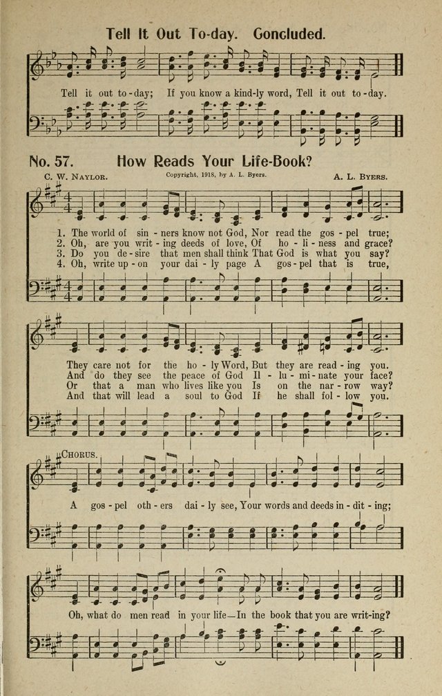 Songs of Grace and Glory: A New and Inspiring Selection of Sacred Songs for Evangelical Use and General Worship page 60