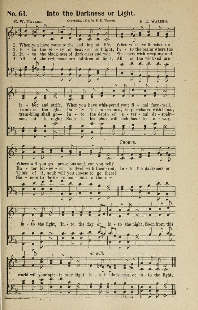 Songs of Grace and Glory: A New and Inspiring Selection of Sacred Songs for Evangelical Use and General Worship page 66