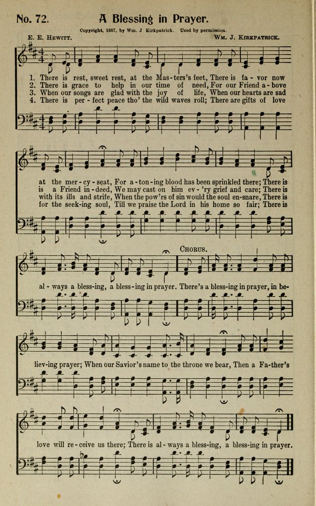 Songs of Grace and Glory: A New and Inspiring Selection of Sacred Songs for Evangelical Use and General Worship page 75