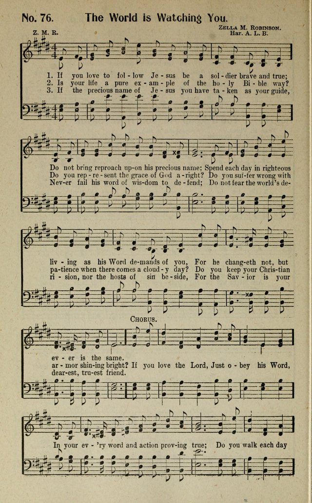 Songs of Grace and Glory: A New and Inspiring Selection of Sacred Songs for Evangelical Use and General Worship page 79