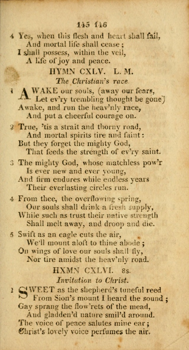 A Selection of Hymns for the use of social religious meetings, and for private devotions 2d ed. page 102