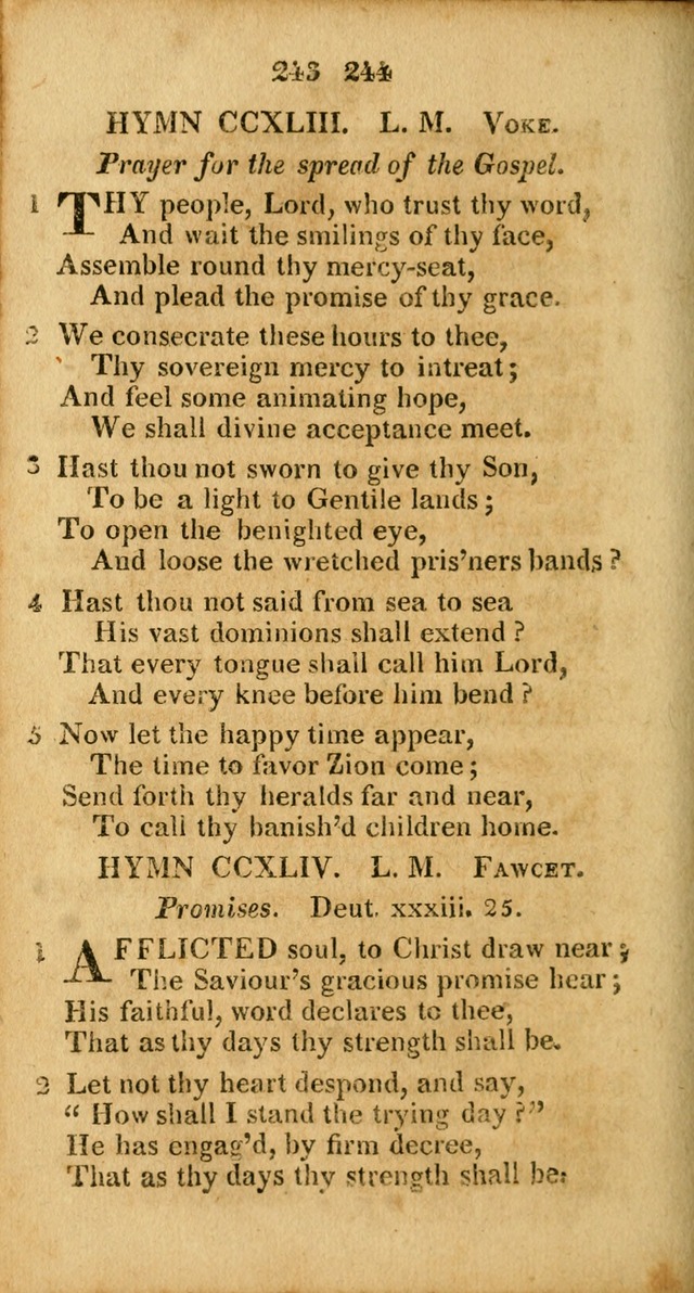 A Selection of Hymns for the use of social religious meetings, and for private devotions 2d ed. page 175