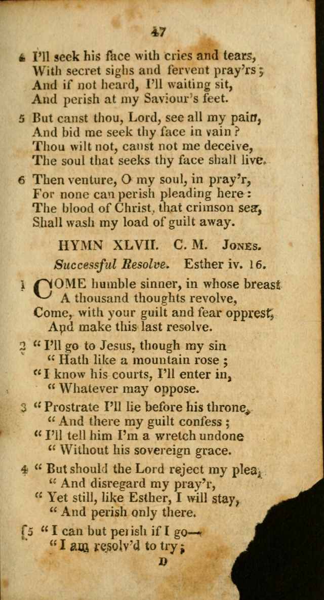 A Selection of Hymns for the use of social religious meetings, and for private devotions 2d ed. page 36