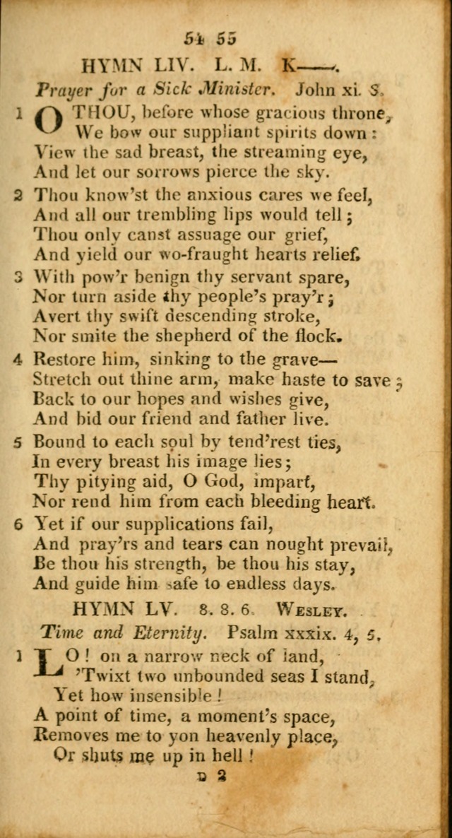A Selection of Hymns for the use of social religious meetings, and for private devotions 2d ed. page 40