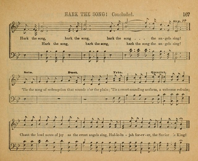 Songs of the Kingdom: a choice collection of songs and hymns for the Sunday school and other social services page 167