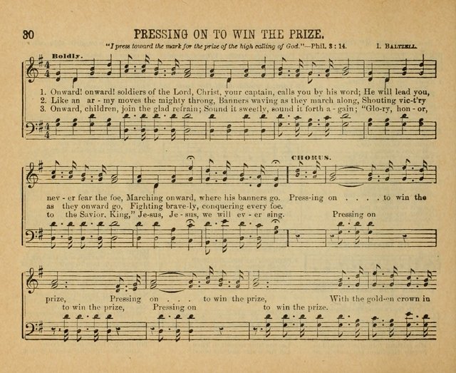 Songs of the Kingdom: a choice collection of songs and hymns for the Sunday school and other social services page 30