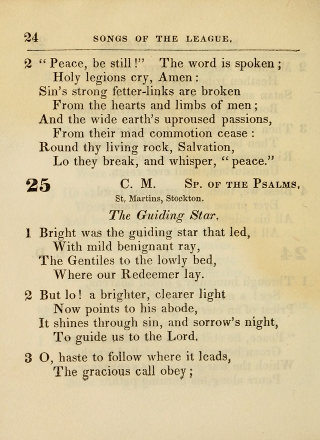 Songs of the League page 24