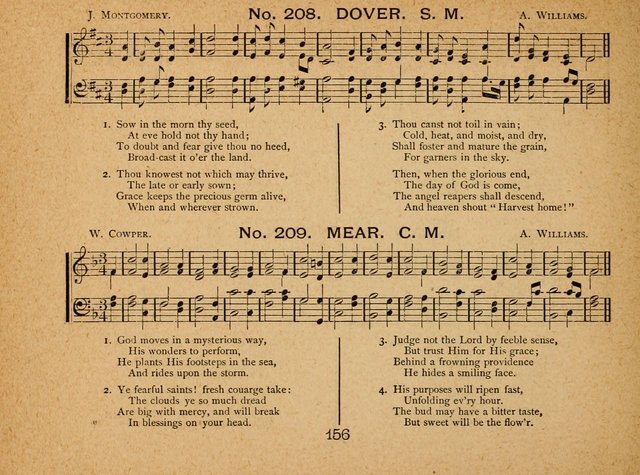 Songs of Love and Praise: for Sabbath-Schools, Prayer-Meetings, and Family Circle page 156