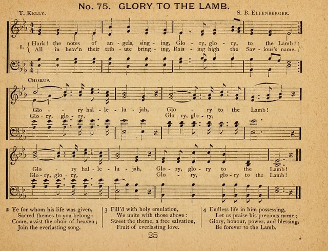 Songs of Love and Praise: for Sabbath-Schools, Prayer-Meetings, and Family Circle page 25