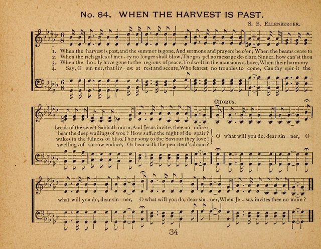 Songs of Love and Praise: for Sabbath-Schools, Prayer-Meetings, and Family Circle page 34