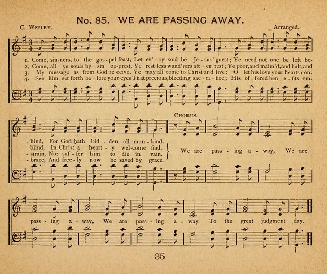 Songs of Love and Praise: for Sabbath-Schools, Prayer-Meetings, and Family Circle page 35