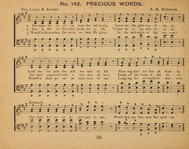 Songs of Love and Praise: for Sabbath-Schools, Prayer-Meetings, and Family Circle page 94