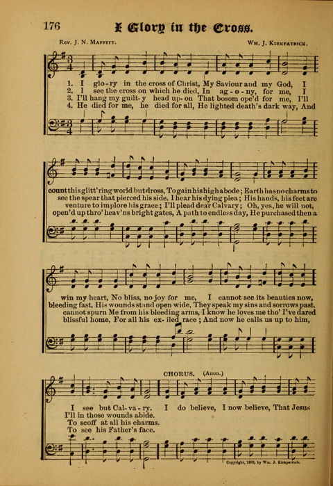 Songs of Love and Praise: for use in meetings & Christian worship & work page 176