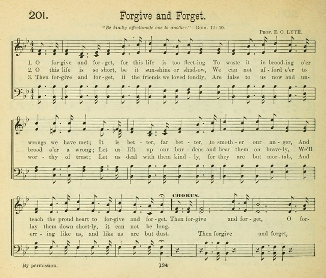 Songs of the Morning: a choice collection of songs and hymns for the Sunday school and other social services page 135