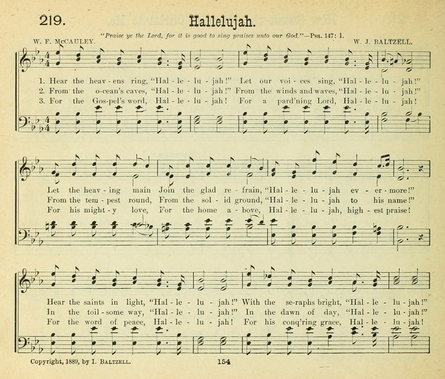 Songs of the Morning: a choice collection of songs and hymns for the Sunday school and other social services page 155