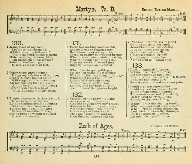 Songs of the Morning: a choice collection of songs and hymns for the Sunday school and other social services page 88