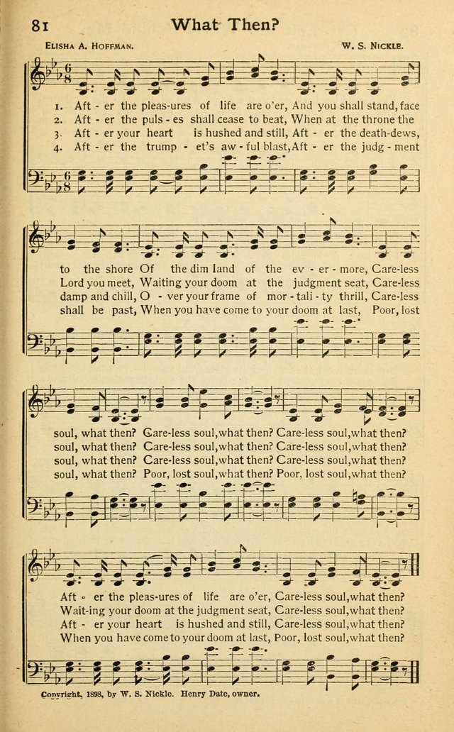 Songs of Matchless Love: for evangelistic services, devotional meetings and Sunday schools page 75