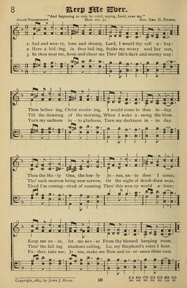Songs of the New Life: with Songs of Redeeming Love Combined: for use in gospel meetings, etc. page 10