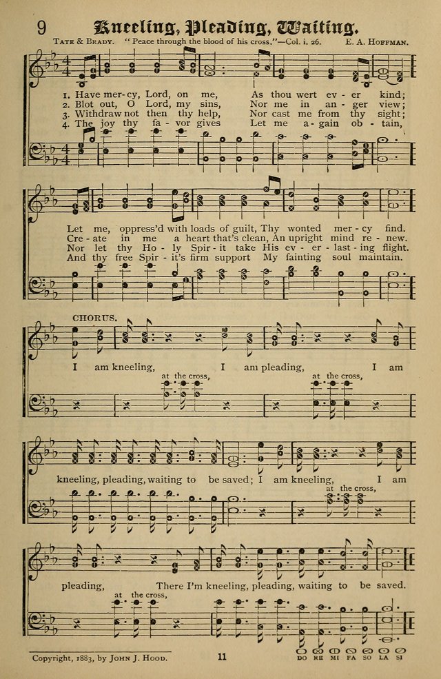 Songs of the New Life: with Songs of Redeeming Love Combined: for use in gospel meetings, etc. page 11
