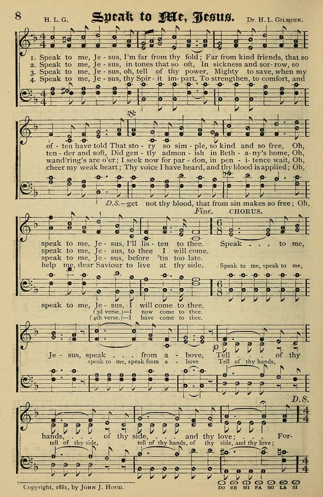 Songs of the New Life: with Songs of Redeeming Love Combined: for use in gospel meetings, etc. page 120