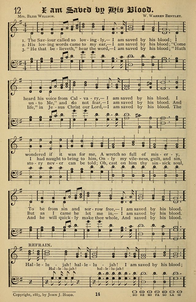 Songs of the New Life: with Songs of Redeeming Love Combined: for use in gospel meetings, etc. page 14