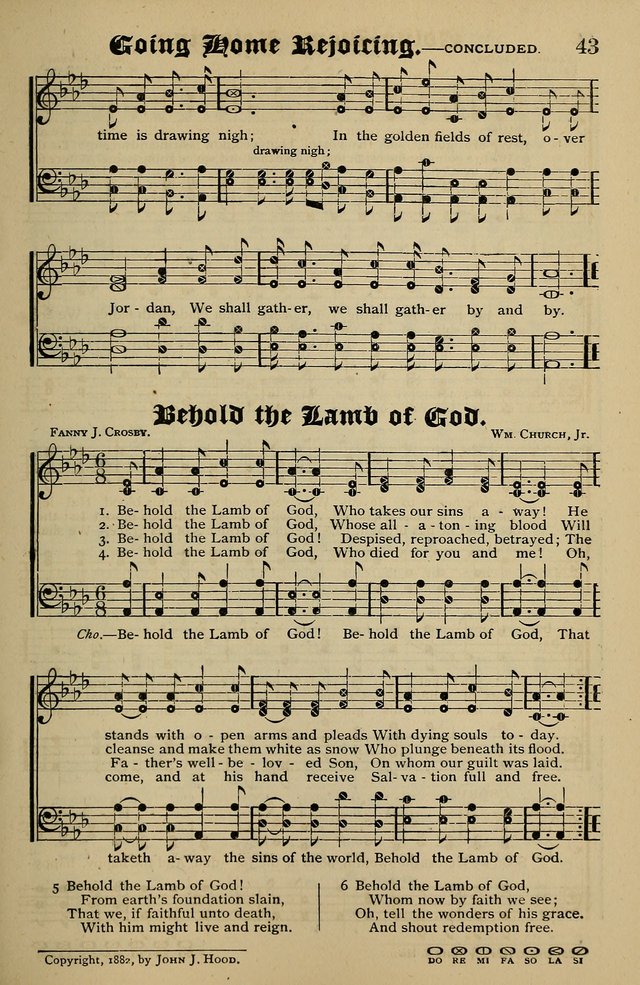 Songs of the New Life: with Songs of Redeeming Love Combined: for use in gospel meetings, etc. page 155