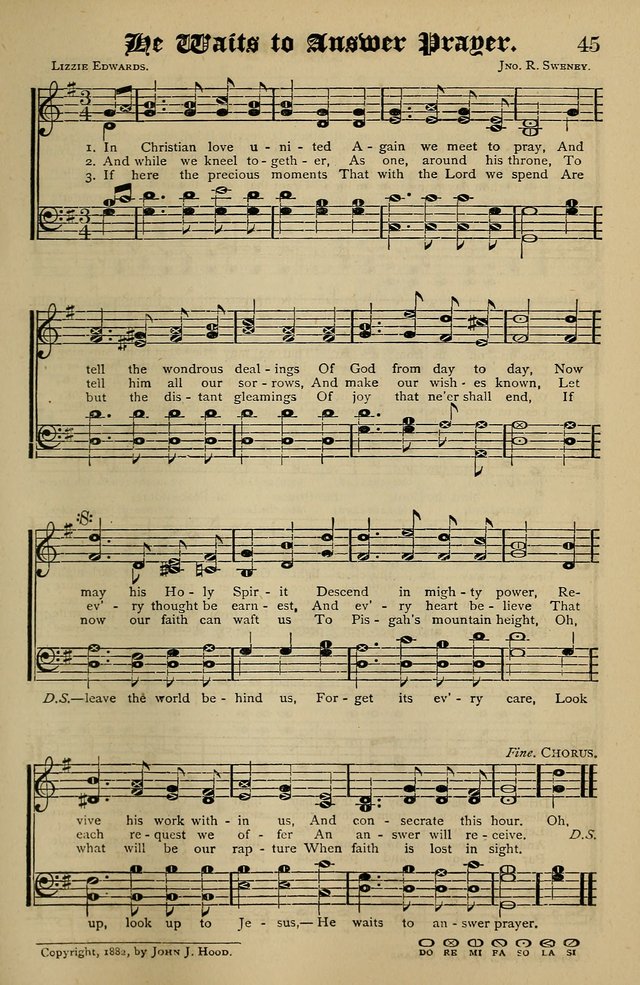 Songs of the New Life: with Songs of Redeeming Love Combined: for use in gospel meetings, etc. page 157