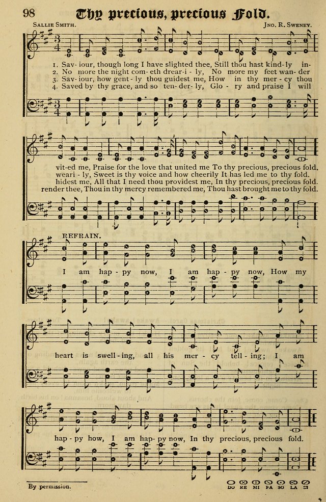 Songs of the New Life: with Songs of Redeeming Love Combined: for use in gospel meetings, etc. page 210