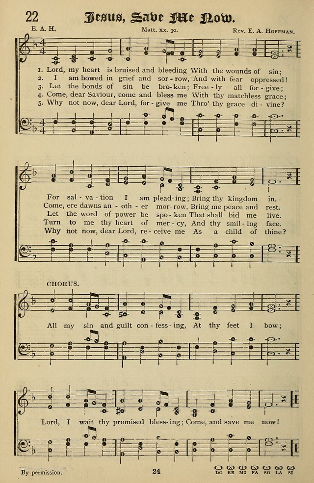 Songs of the New Life: with Songs of Redeeming Love Combined: for use in gospel meetings, etc. page 24