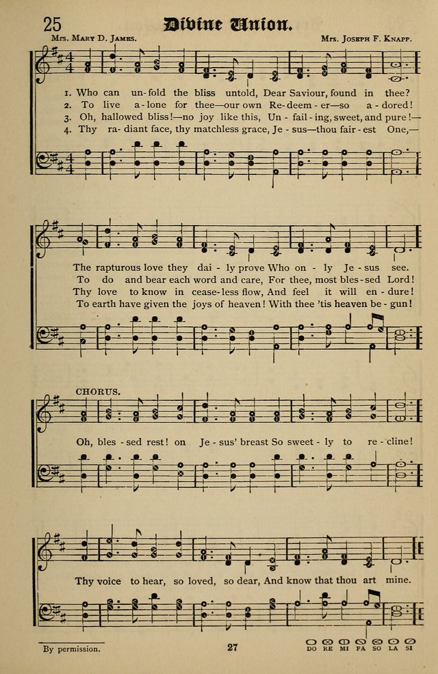 Songs of the New Life: with Songs of Redeeming Love Combined: for use in gospel meetings, etc. page 27