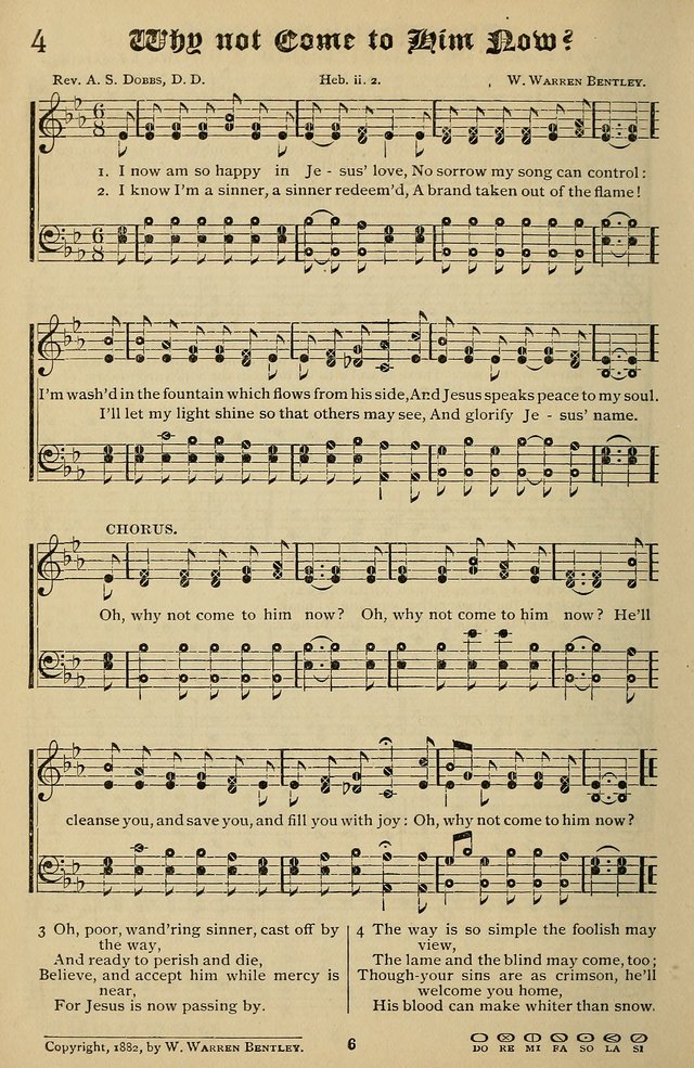 Songs of the New Life: with Songs of Redeeming Love Combined: for use in gospel meetings, etc. page 6