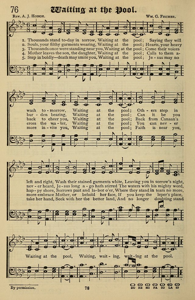 Songs of the New Life: with Songs of Redeeming Love Combined: for use in gospel meetings, etc. page 78