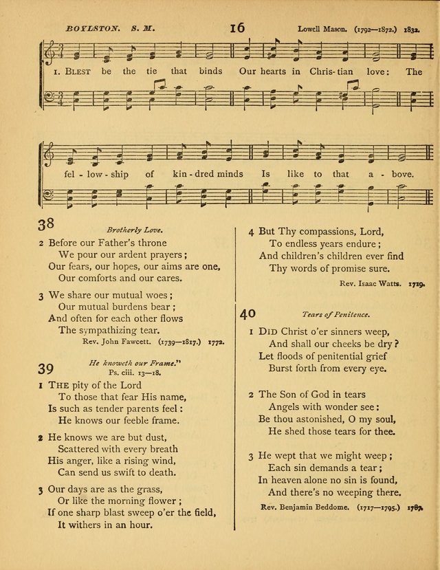 Songs of Praise: a selection of standard hymns and tunes for the Sunday-shcools and social meetings page 17