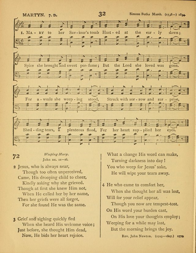 Songs of Praise: a selection of standard hymns and tunes for the Sunday-shcools and social meetings page 33