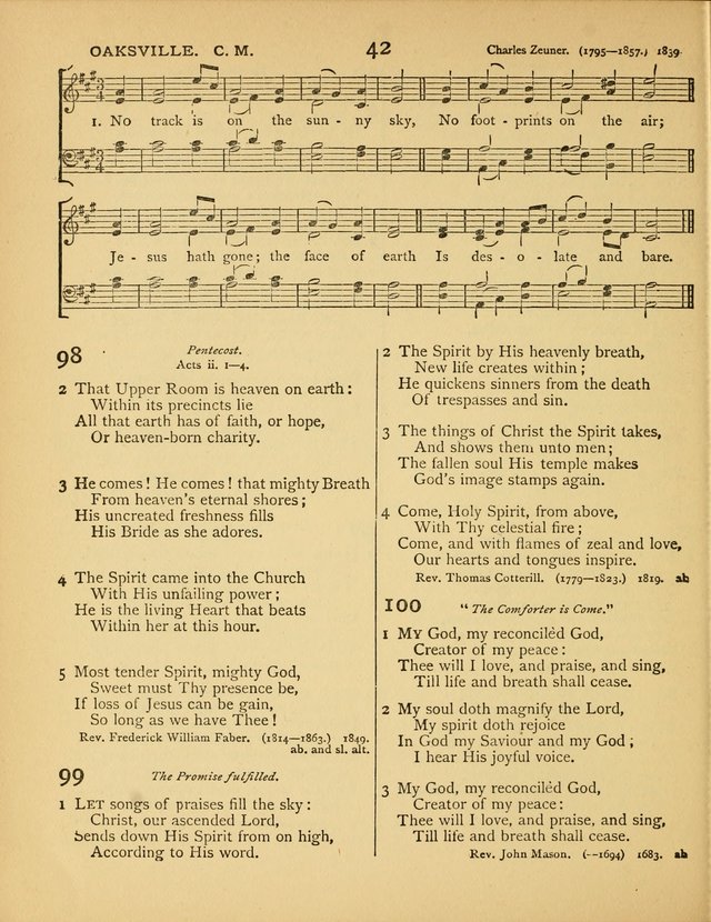 Songs of Praise: a selection of standard hymns and tunes for the Sunday-shcools and social meetings page 43