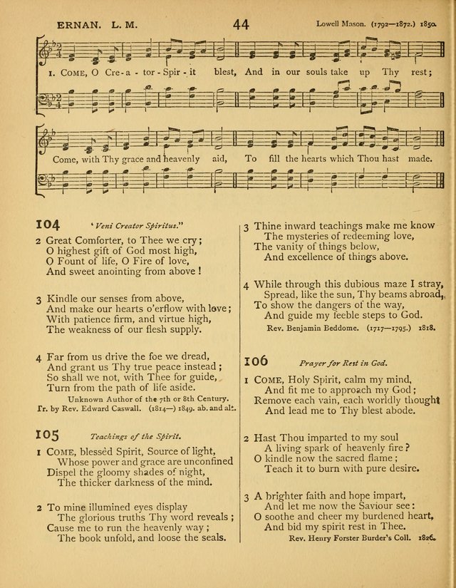 Songs of Praise: a selection of standard hymns and tunes for the Sunday-shcools and social meetings page 45