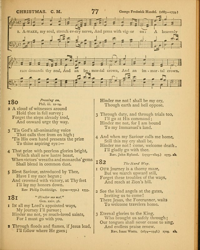Songs of Praise: a selection of standard hymns and tunes for the Sunday-shcools and social meetings page 78