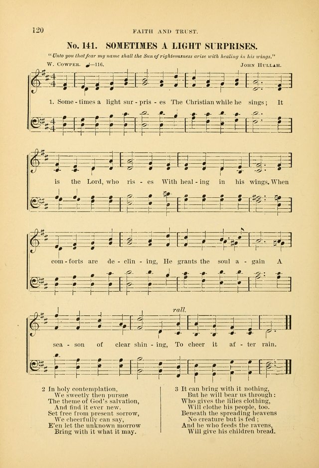 The Spirit of Praise: a collection of music with hymns for use in Sabbath-school services and church meetings page 122