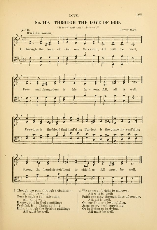 The Spirit of Praise: a collection of music with hymns for use in Sabbath-school services and church meetings page 129