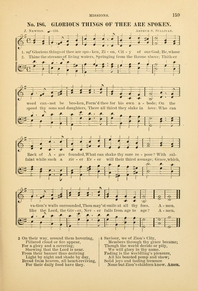 The Spirit of Praise: a collection of music with hymns for use in Sabbath-school services and church meetings page 161
