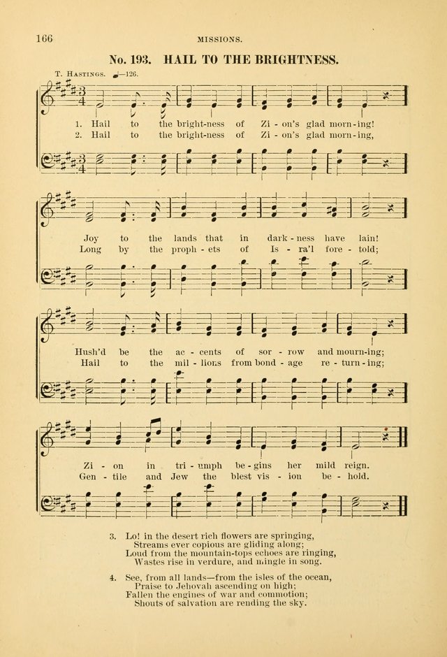 The Spirit of Praise: a collection of music with hymns for use in Sabbath-school services and church meetings page 168