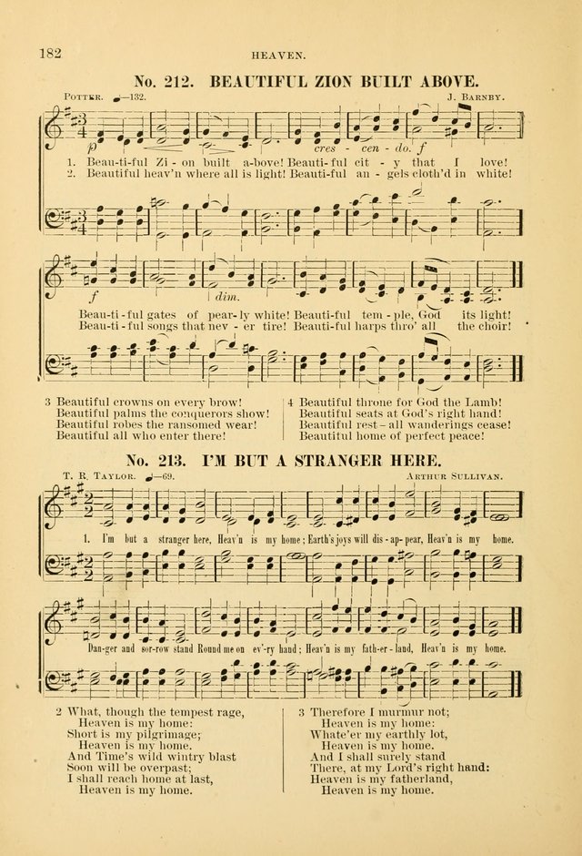 The Spirit of Praise: a collection of music with hymns for use in Sabbath-school services and church meetings page 184
