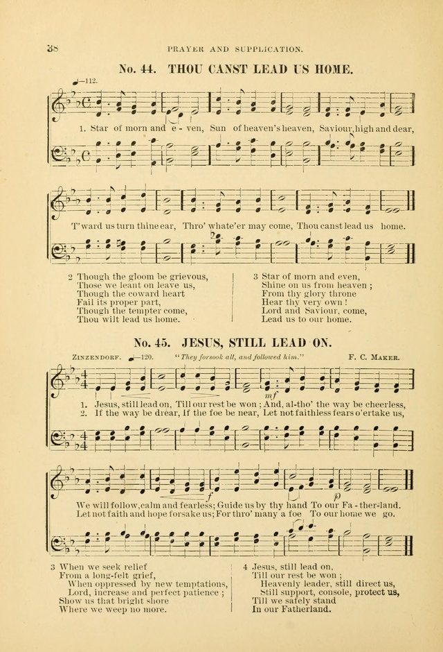 The Spirit of Praise: a collection of music with hymns for use in Sabbath-school services and church meetings page 40