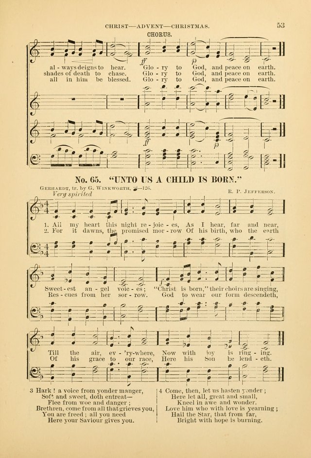 The Spirit of Praise: a collection of music with hymns for use in Sabbath-school services and church meetings page 55